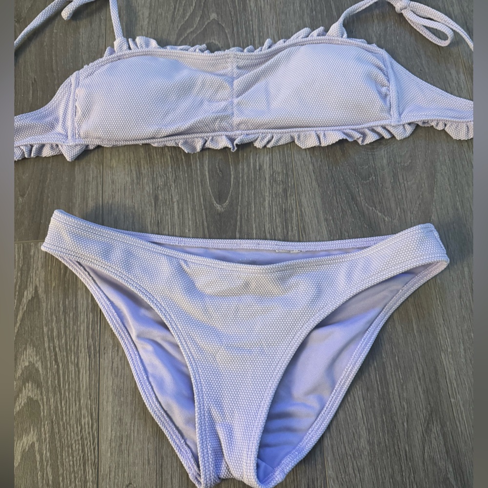 hollister purple bikini